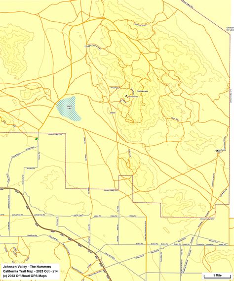 Johnson Valley Map